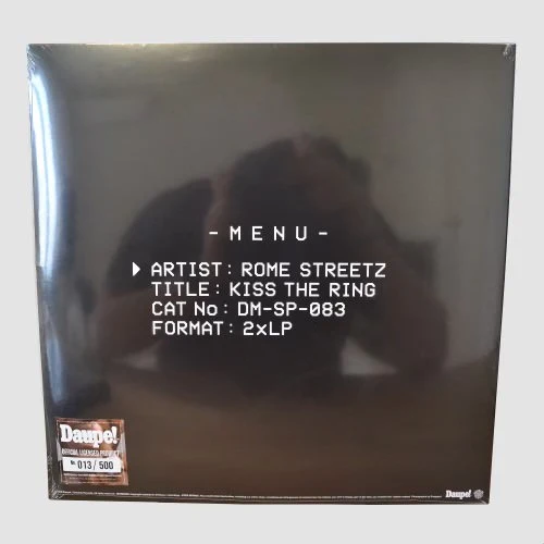 kissthering_backwebp Rome Streetz - Kiss The Ring (Picture Disc 2xLP)