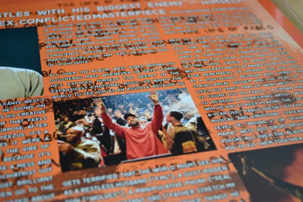 thelifeofpablo_insertfront_webp Kanye West - The Life Of Pablo (Orange Original Cover Bootleg 2xLP)