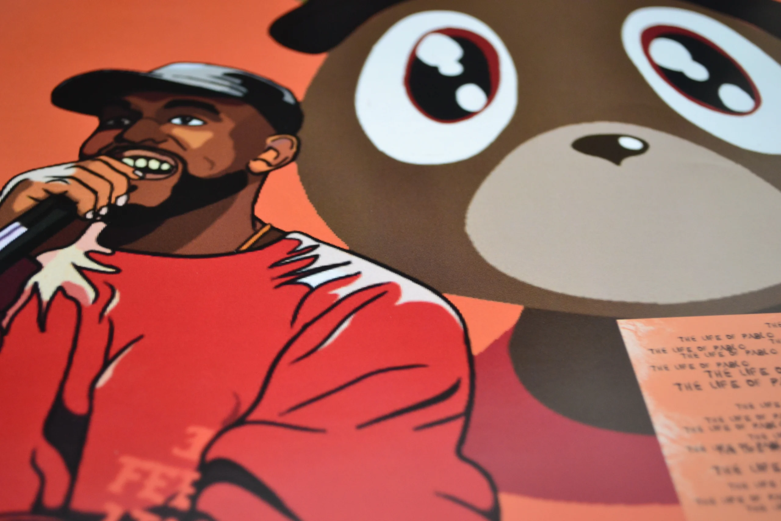 thelifeofpablo_insertfront_webp Kanye West - The Life Of Pablo (Orange Original Cover Bootleg 2xLP)