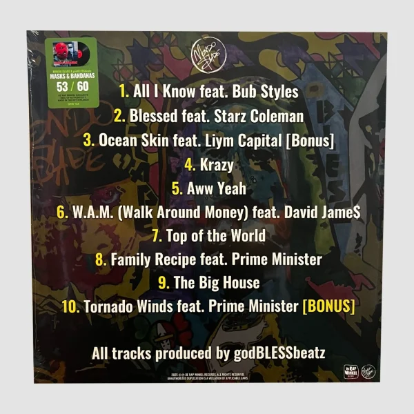 masks_bandanas_back_webp Mondo Slade & godBLESSbeatz - Masks & Bandanas (Black 1xLP)