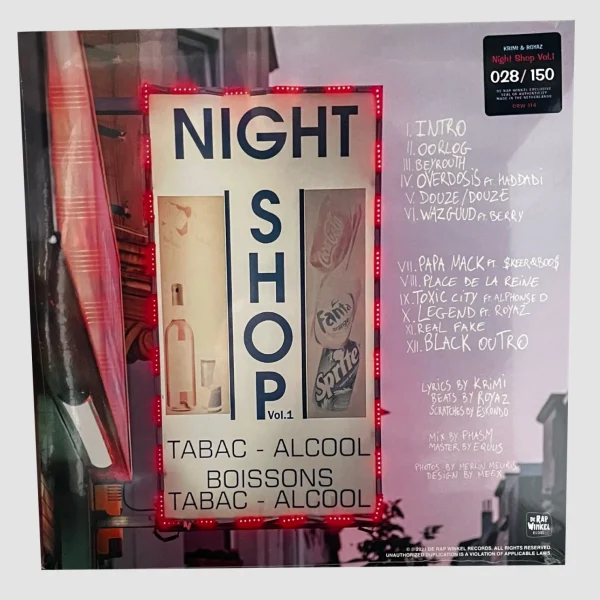 Krimi & Royaz - Night Shop Vol. 1 (Splatter 1xLP)