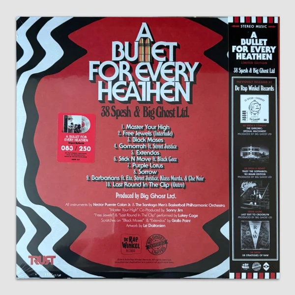 big_ghost_ltd_38spesh_a_bullet_for_every_heathen_vinyl_webp_back 38 Spesh & Big Ghost LTD - A Bullet For Every Heathen (Black Smoke OBI 1xLP)